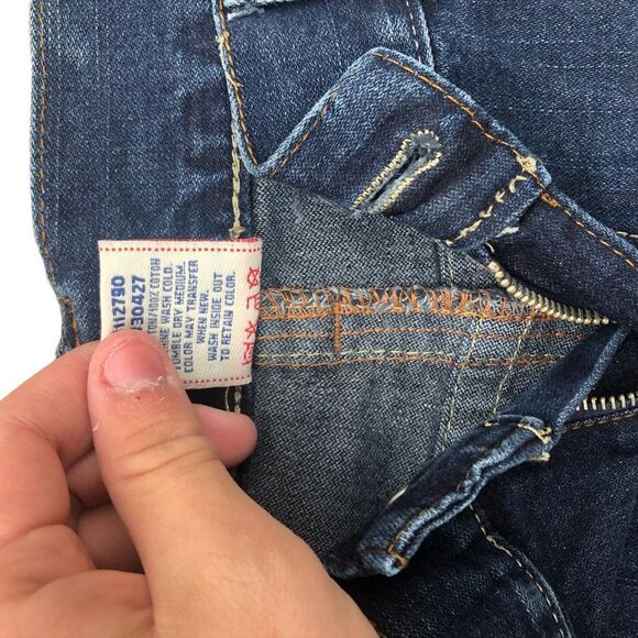 Brand New Vintage True Religion Embroidered Jeans Size 36 JOEY Blue - Picture 6 of 15